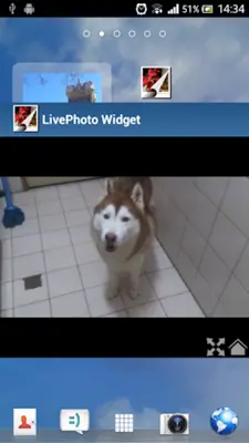 LivePhoto Widget android App screenshot 0